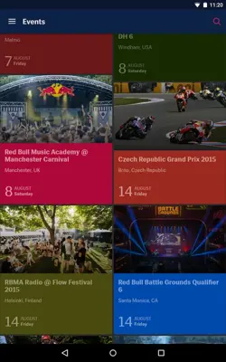 RedBull.com android App screenshot 2